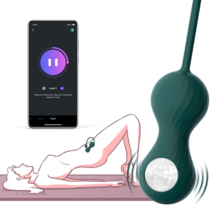 Magic Motion - Crystal Duo Smart Kegel Vibrator with Weight Set